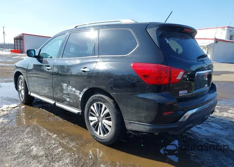 2018 Nissan Pathfinder S z USA, uszkodzony, nr VIN 5N1DR2MM6JC628396